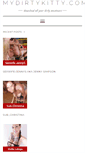 Mobile Screenshot of mydirtykitty.com